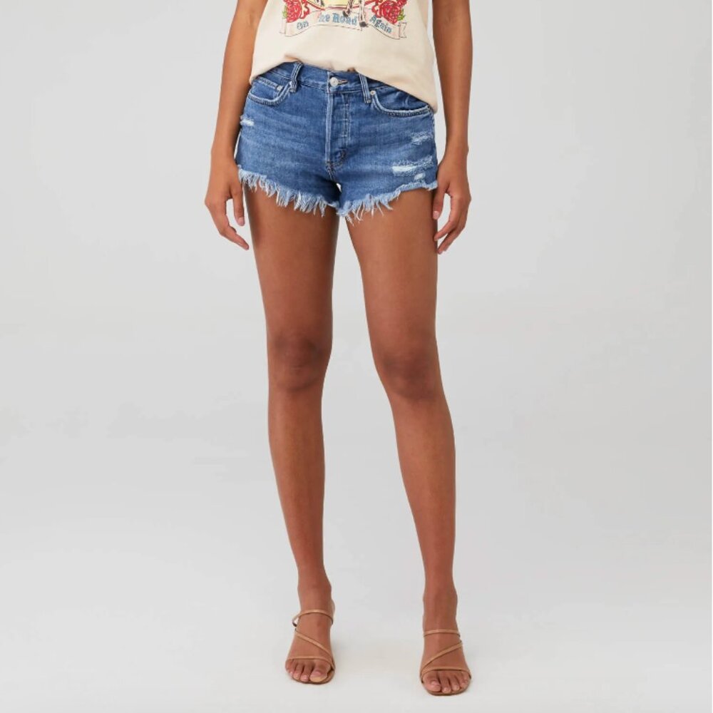 Free People Jean Short "Loving Good Vibrations"
